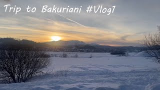 Trip to Bakuriani My First Vlog [upl. by Goody]