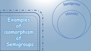 Lecture7 Examples of Isomorphism of Semigroup Unit1 Discrete Mathematics MSc sem3 BKNMU [upl. by Earb]