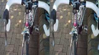 FMoser Vintage Road Bike 1990s 經典鋼管車 3D Video [upl. by Ayomat]