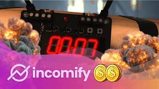 Bomb Timer with Loud Explosion 🔥 Visit INCOMIFY [upl. by Anikehs959]