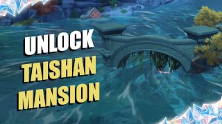 Unlock Taishan Mansion Domain  Genshin Impact [upl. by Aicnetroh]