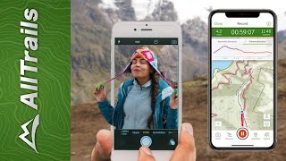 How to use AllTrails app Free amp Pro version [upl. by Souvaine516]