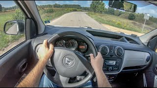 Dacia Dokker  4K POV Test Drive 295 Joe Black [upl. by Amrita866]