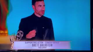 BRETT GOLDSTEINS ACCEPTANCE SPEECH EMMYS 2021 [upl. by Merdith165]