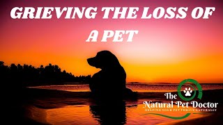 The Natural Pet Doctor  Grieving the Loss of a Pet [upl. by Simsar]