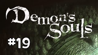 Lets Play Demons Souls BLIND  Part 19  Maneaters and Old Monk [upl. by Nnylhtak]