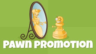 Pawn Promotion  Chess Terms  ChessKidcom [upl. by Rojam375]