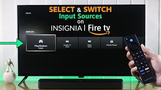 Insignia Smart TV How To Select Input HDMI Composite Antenna Media Player [upl. by Nilcaj]