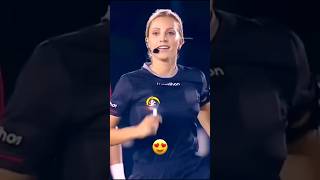 Female Referees Moments 🤩 [upl. by Inimak962]