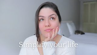 Minimal ways to simplify your life [upl. by Dorise]