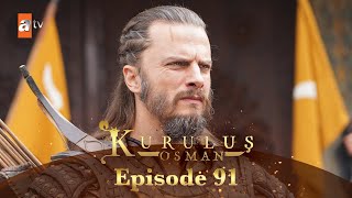 Kurulus Osman Urdu  Season 5 Episode 91 [upl. by Kciregor588]