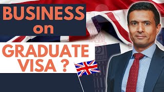 How To Start Your Business With Post Study Work Visa In UK PSW To Skilled Visa UK PSW Update 2024 [upl. by Yerroc386]