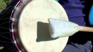 Shamanic Drumming for Trance Journey Work Theta Brain Rhythm Training [upl. by Faline]