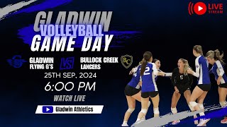 Gladwin Volleyball Vs Bullock Creek [upl. by Enyaj]