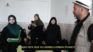 تصوير مونتاج محمد البياتي Aşkı vefa 2024 Kerbela ERBAİN ziyareti aşkı vefa ailesi ile 3yıl ziyaret [upl. by Murdoch489]