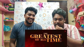 The Greatest of All Time Trailer reaction  Thalapathy Vijay 😎  KadalaCandy goat tamil vijay [upl. by Dranrev644]