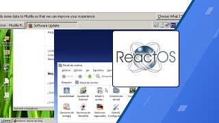 Probando ReactOS clon de Windows [upl. by Onit]