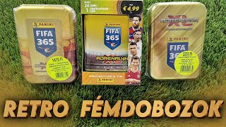 Panini Adrenalyn XL FIFA 365  Bontatlan Retro Fémdobozok [upl. by Stochmal367]