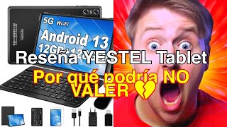 Yestel Tablet 10 Pulgadas Android 13 Con 12 Gb Ram 128 Gb Rom 1tb Tf 2 4g 5g Wi Fi 2 0 Ghz B [upl. by Spiegelman]