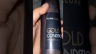 PURELUXE GOLD CONDITIONER haircare shorts [upl. by Urquhart]