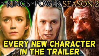 Every New And Important Returning Characters In Rings Of Power Season 2  Explored [upl. by Yelsnit257]