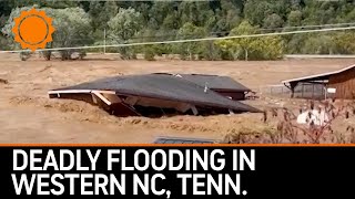 Deadly Catastrophic Flooding in NC amp TN [upl. by Laurens]