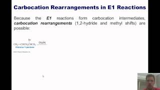 Chapter 9 – Elimination Reactions Part 2 of 5 [upl. by Grubb101]