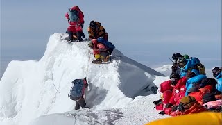 EVEREST 2024 Shocking Video After Summit Accident [upl. by Eelyab]