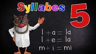 Foufou  Les Syllabes pour les enfants Learn Syllables for kids Serie05 4K [upl. by Thea]