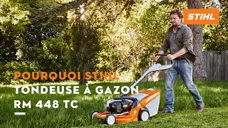 Tondeuse à gazon RM 448 TC  Tondeuse à gazon STIHL [upl. by Navetse]