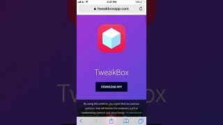 How to install tweakbox app ios [upl. by Suivatnom588]