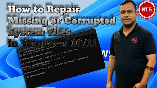 How to Repair Missing or Corrupted System Files in Windows [upl. by Erlond667]