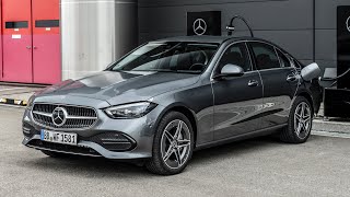 NEW Mercedes CCLASS 2022 Plug in HYBRID  FIRST LOOK exterior amp interior Selenite Grey [upl. by Ybok]