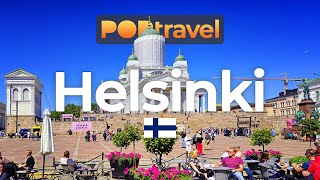 HELSINKI Finland  Summer Tour  4K HDR [upl. by Agemo573]