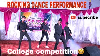 College Dance Competition  Rocking Dance Performance  Jazz 2425 [upl. by Kannav]