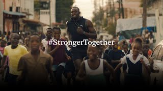 The World Only Moves Forward When We Move Together ft Usain Bolt Naomi Osaka  StrongerTogether [upl. by Carena]