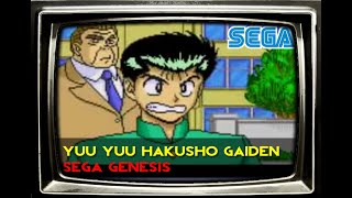 Inept Reviews Yuu Yuu Hakusho Gaiden Sega Megadrive [upl. by Tneicniv]