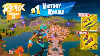 100 Kill Solo Vs Squads Wins Gameplay Full Game Fortnite Chapter 2 Remix Ps4 Controller [upl. by Fiel827]