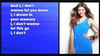 Victoria Justice  A thousand miles  lyrics [upl. by Vallonia]