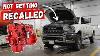 RAM 2500 Cummins Diesel NOT GETTING RECALLED  Certified Diesel Mechanic Explains [upl. by Ramalahs]