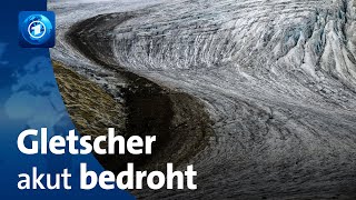 Neue Studie zum Klimawandel Gletscher auf der Erde akut bedroht [upl. by Nnep]