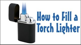 How to Fill A Torch Lighter With Butane  BoredParacord [upl. by Paten891]