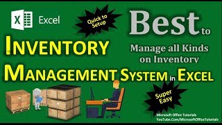 Inventory Management  Excel Inventory Management Super Easy [upl. by Lam]