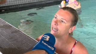 Therme AquaLux  Babyschwimmen 2012  Kanal3 [upl. by Inatirb99]