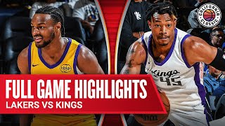 LAKERS vs KINGS  CALIFORNIA CLASSIC  FULL GAME HIGHLIGHTS  July 6 2024 [upl. by Cathrin]