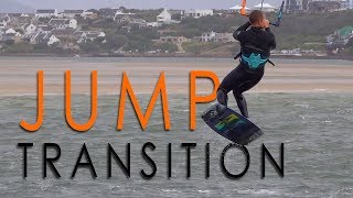 Jump Transitions Higher Jump Transitions amp Common Mistakes kiteboarding tutorial [upl. by Ailefo]