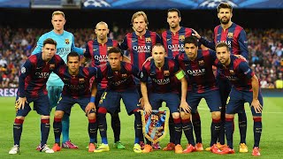 Barcelona Road to UCL Victory 201415  Messi Neymar Suarez [upl. by Leary]