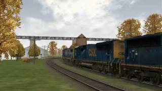 MSTS RailfanningCSX and Amtrak at Shenandoah Jct WV [upl. by Yrojram60]