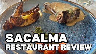 SaCalma Restaurant Review Golden Mar Menuda Tossa de Mar [upl. by Jessalin]