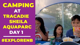 Camping at TracadieSheila Aquaparc  Day 1 [upl. by Elboa]